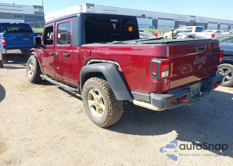 2021 Jeep Gladiator Rubicon 4X4 z USA, uszkodzony, nr VIN 1C6JJTBG9ML520612